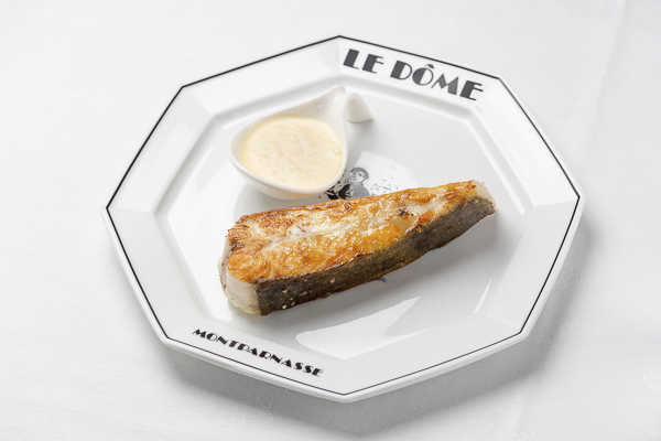 Photographie culinaire de plats de restaurant (Le Dôme, Paris)